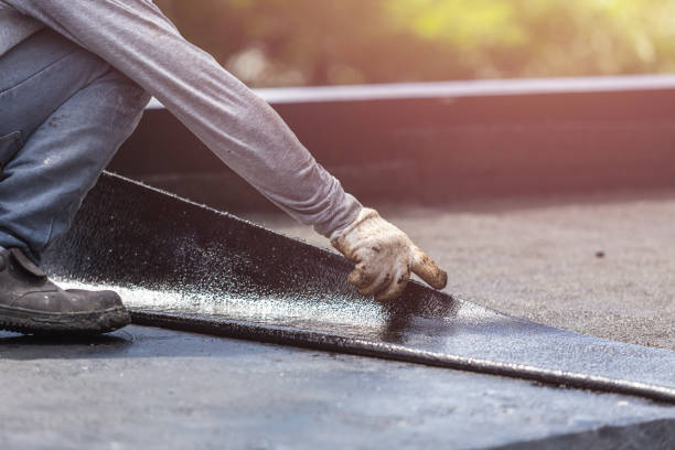 Professional Emergency Waterproofing technician working in De Mossville, KY